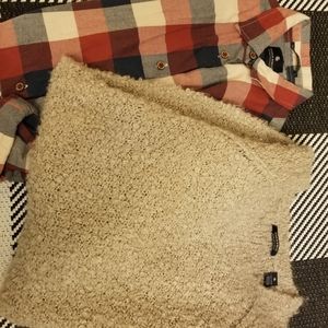 Scotch R'Belle plaid dress and sweater dress sz 14